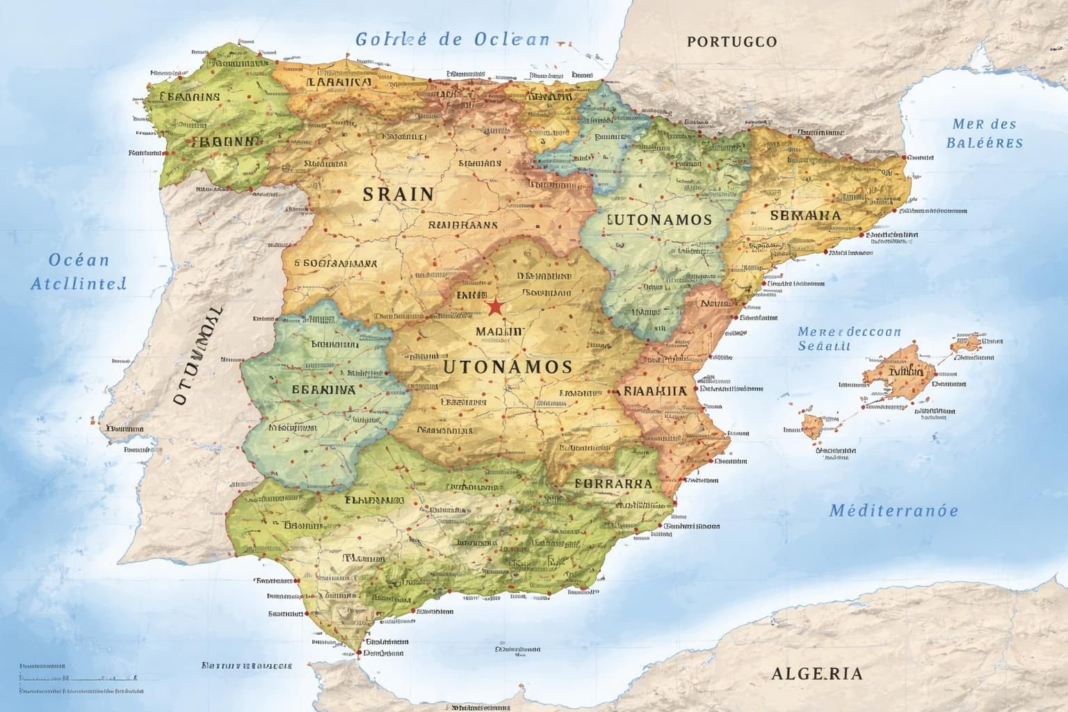 explorez les 17 régions d'espagne et découvrez leurs capitales incontournables, riches en culture, histoire et attractions touristiques.