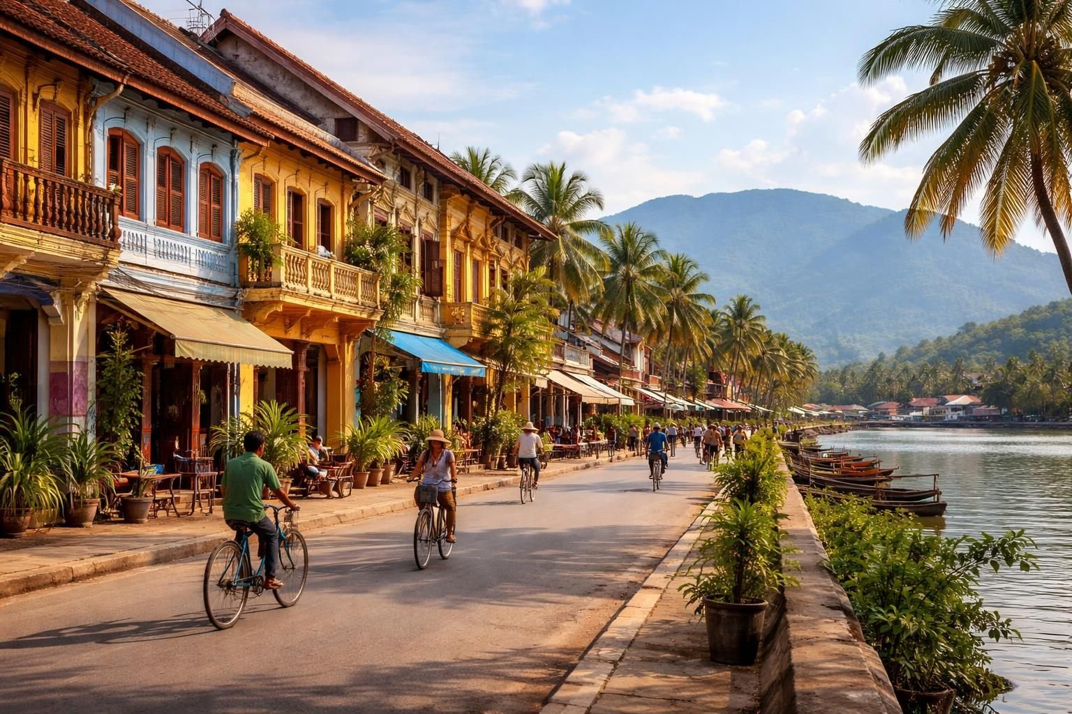 explorez krong kampot avec notre guide complet et découvrez les charmes authentiques de cette ville côtière du cambodge, ses paysages pittoresques, sa culture riche et ses activités incontournables.