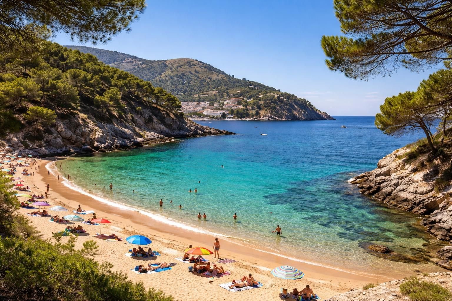 explorez portbou, un charmant village espagnol situé entre la mer méditerranée et les montagnes, idéal pour les amateurs de nature, de randonnée et de détente au bord de l'eau.