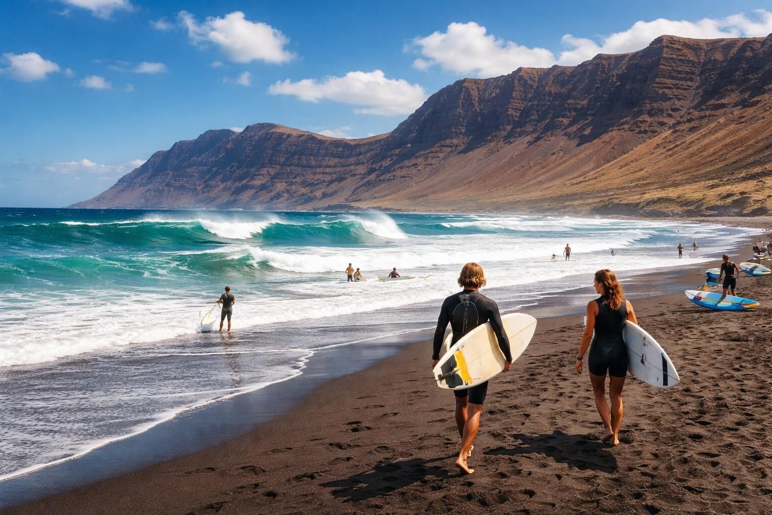 découvrez les meilleurs spots de surf à lanzarote pour 2026 et préparez-vous à vivre des vagues inoubliables sur cette île paradisiaque des canaries.
