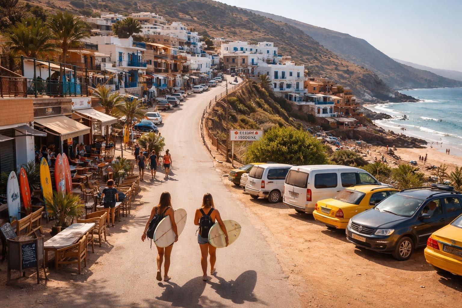 découvrez notre guide complet de surfing à imsouane, parfait pour débutants et passionnés. apprenez les meilleures techniques, spots, conseils et trucs pour profiter pleinement des vagues marocaines.